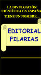 Mobile Screenshot of editorialfilarias.com